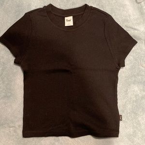 Aritzia TNA ribbed crop top